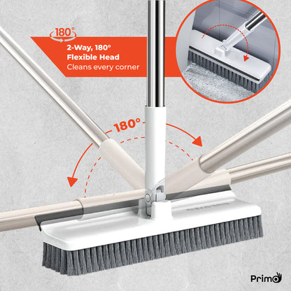 Primo SuperBrush - 2 in 1 Bathroom Brush and Wiper/Squeegee.