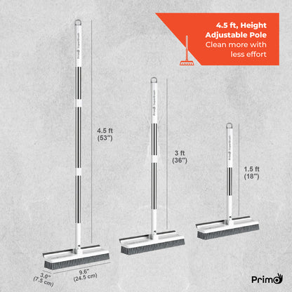 Primo SuperBrush - 2 in 1 Bathroom Brush and Wiper/Squeegee.